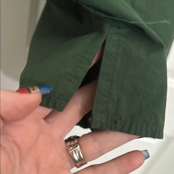 Vintage Red Elephant Green Short Sleeve Top - Picture 6 of 14